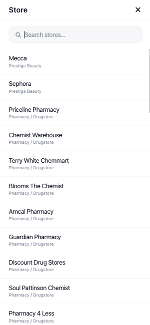 All Stores